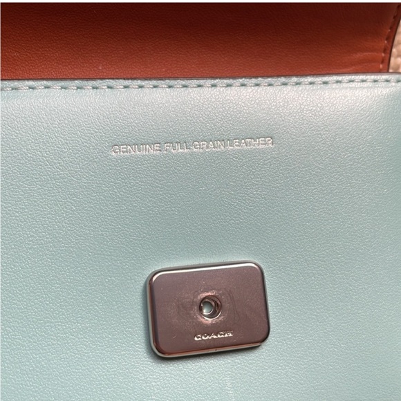 Coach Blue Leather Wallet - Picture 8 of 16